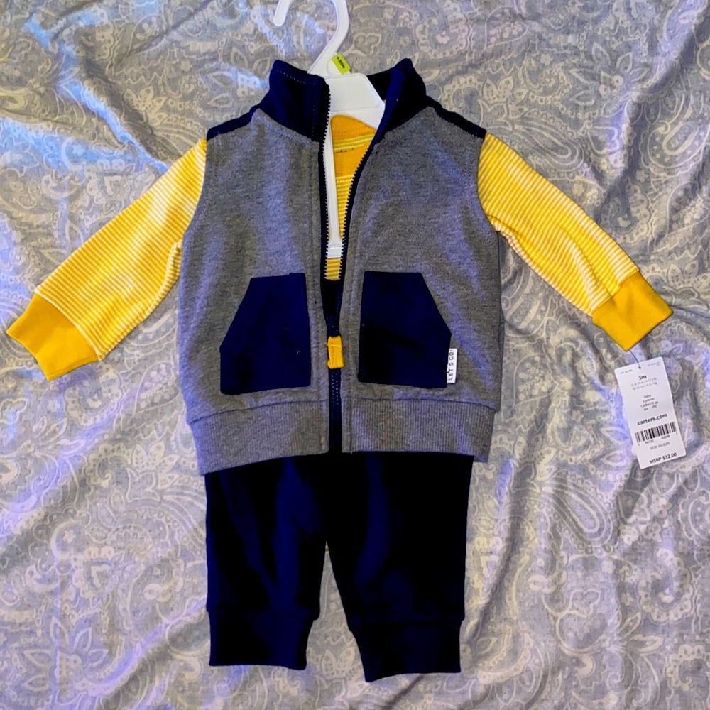 Carter’s boys 3 piece set
